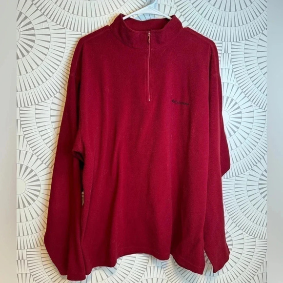 COLUMBIA MENS ZIP UP FLEECE - Picture 1 of 4